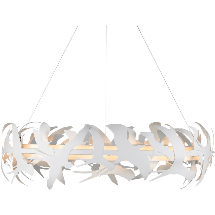 Currey and Company Tijereta 40" Wide Ring Chandelier