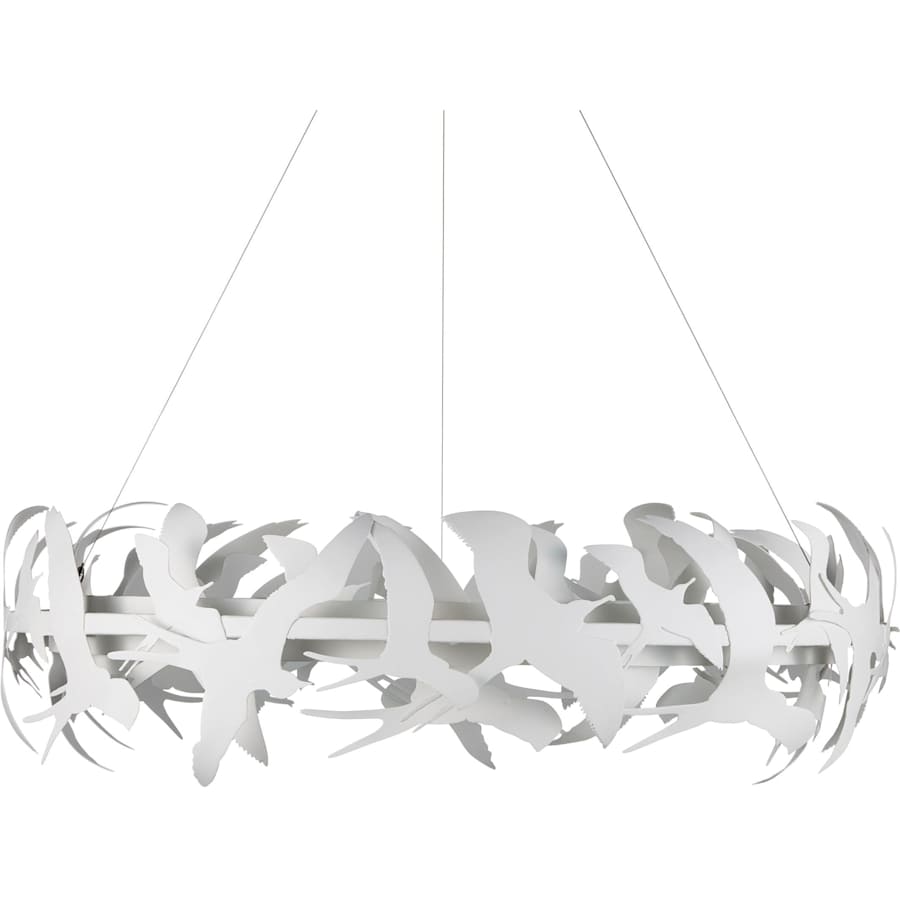 Currey and Company Tijereta 40" Wide Ring Chandelier