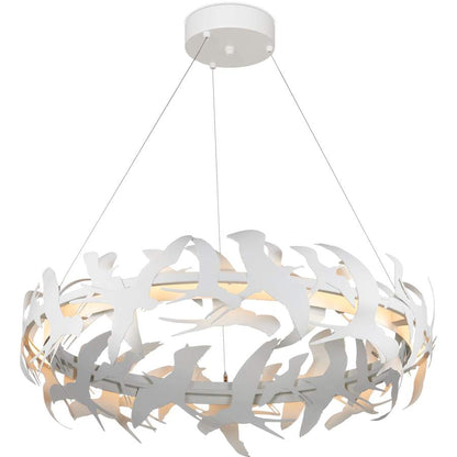 Currey and Company Tijereta 40" Wide Ring Chandelier