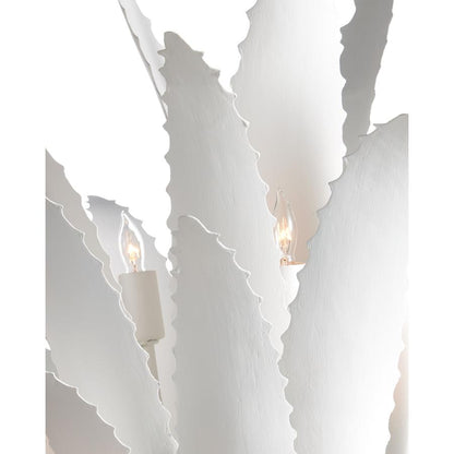 Currey and Company Agave 9 Light 27" Wide Chandelier