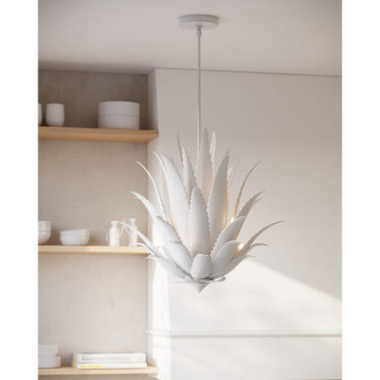 Currey and Company Agave 9 Light 27" Wide Chandelier