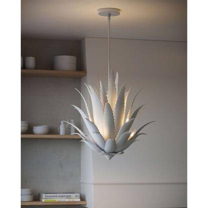 Currey and Company Agave 9 Light 27" Wide Chandelier