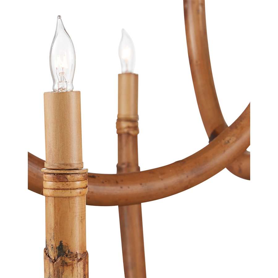 Currey and Company Samsara 12 Light 48" Wide Taper Candle Style Chandelier