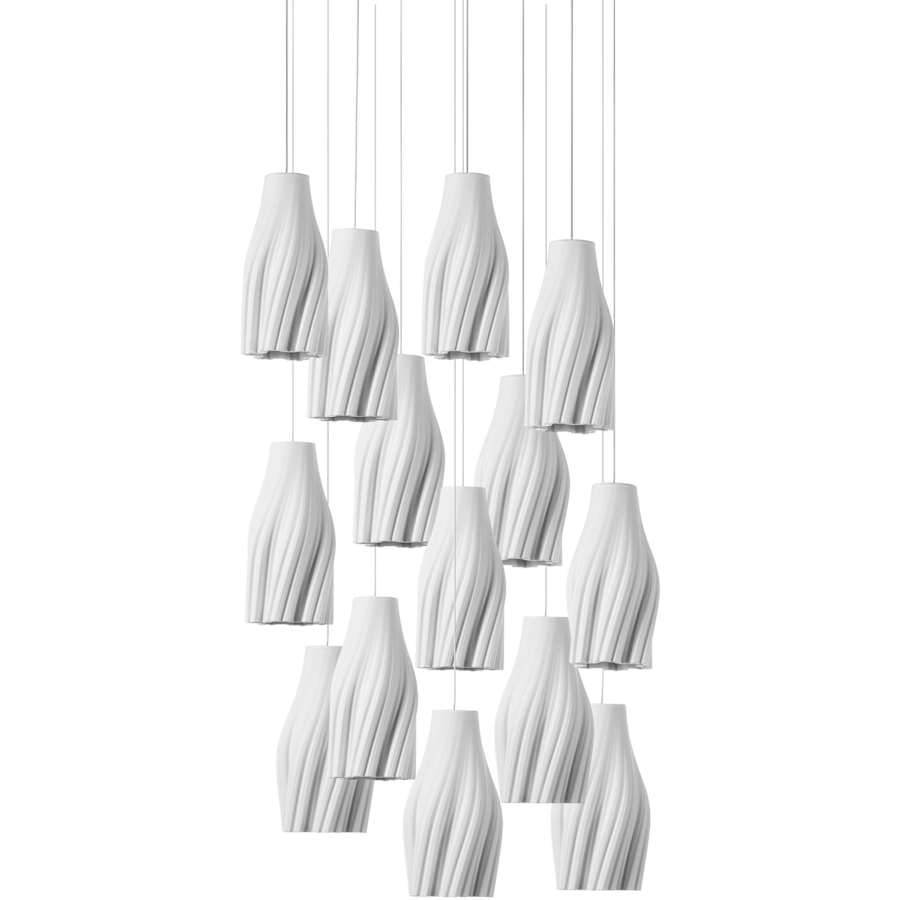 Currey and Company Posh 15 Light 21" Wide Multi Light Pendant