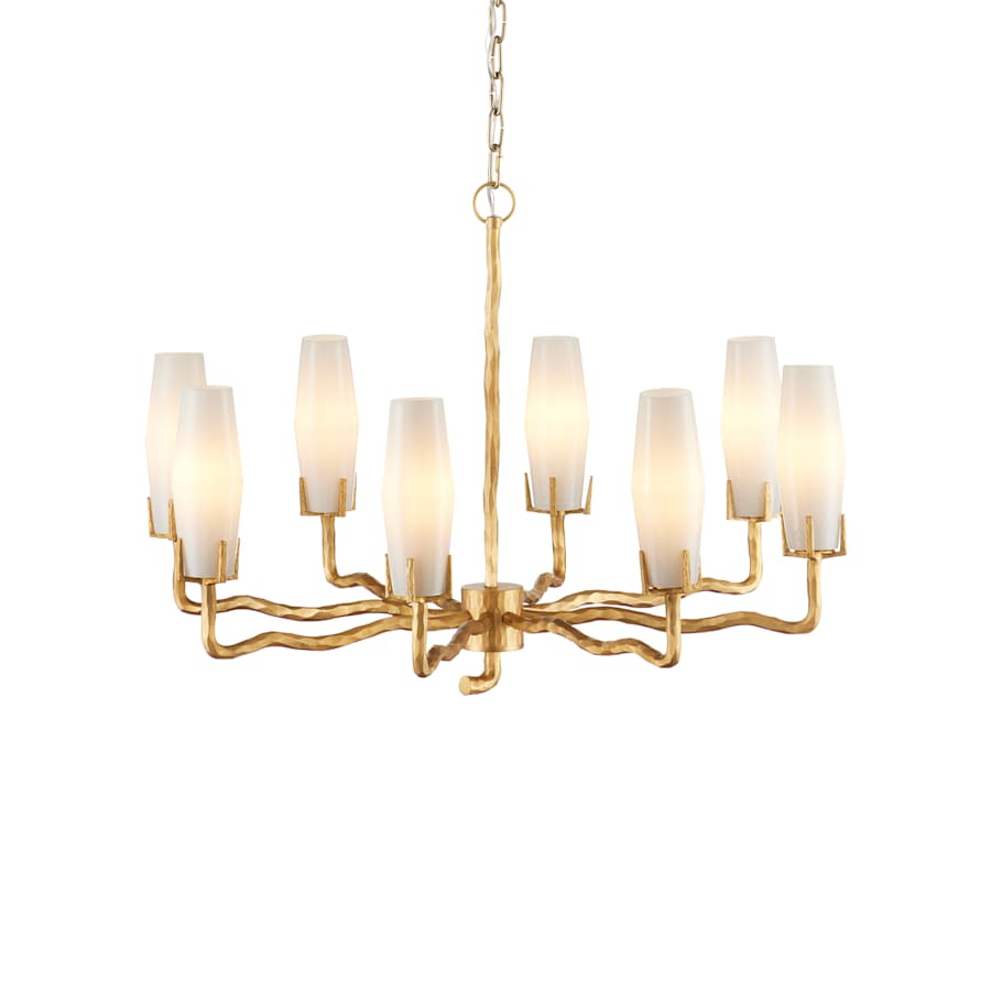 Currey and Company Mathilda 8 Light 36" Wide Chandelier