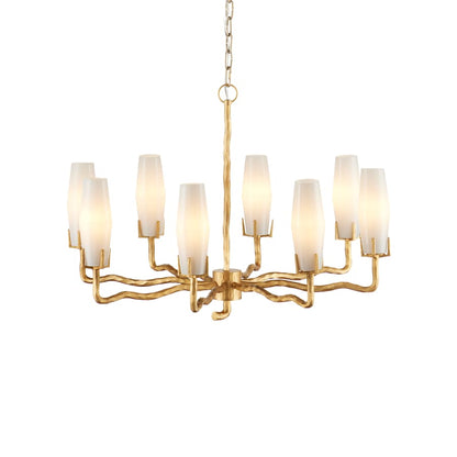 Currey and Company Mathilda 8 Light 36" Wide Chandelier
