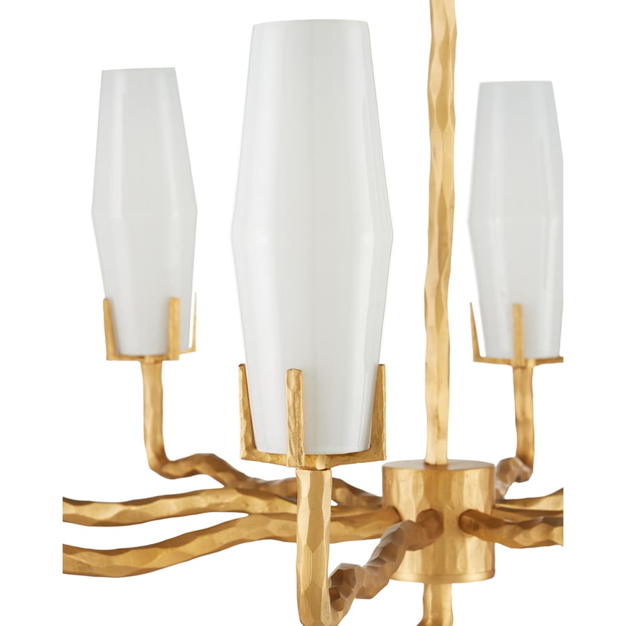 Currey and Company Mathilda 8 Light 36" Wide Chandelier