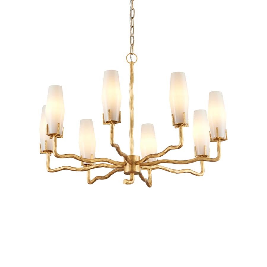 Currey and Company Mathilda 8 Light 36" Wide Chandelier