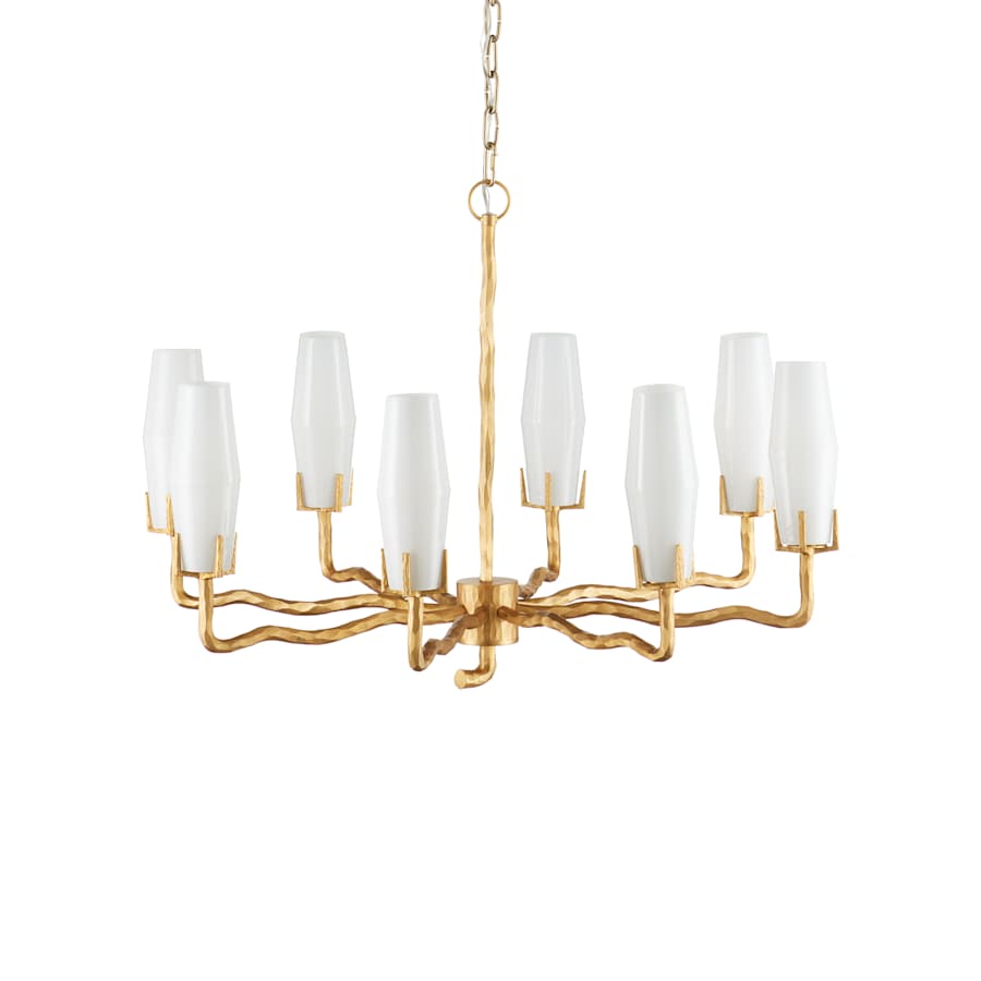 Currey and Company Mathilda 8 Light 36" Wide Chandelier