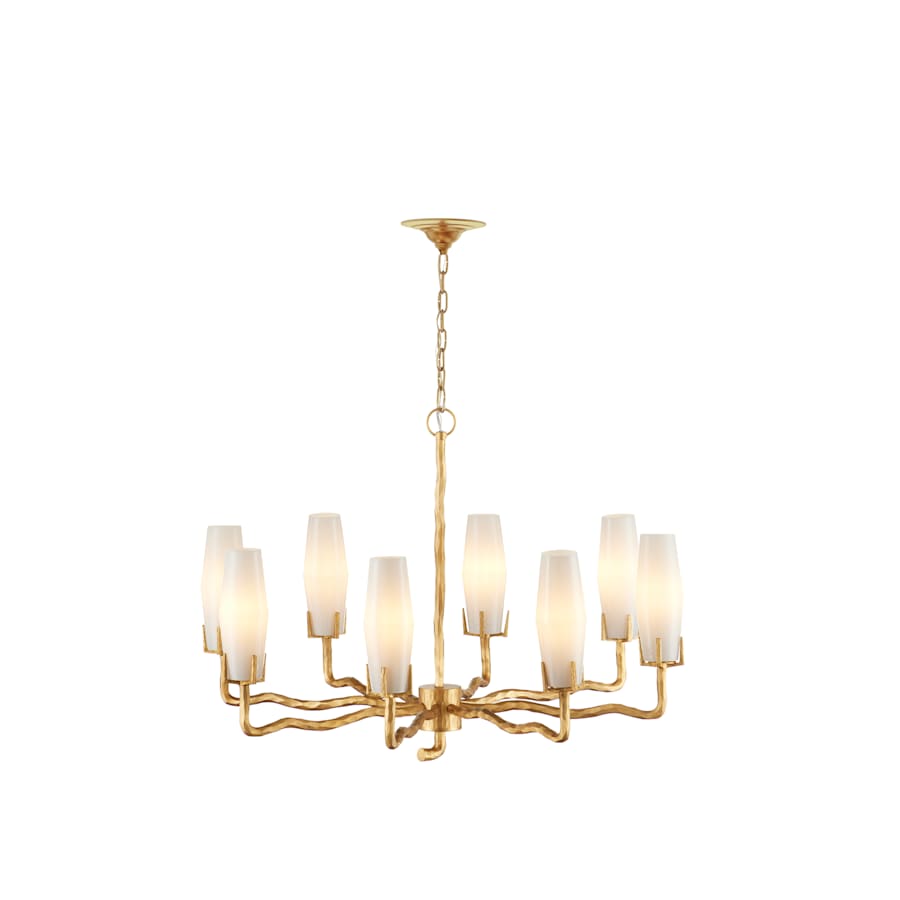 Currey and Company Mathilda 8 Light 36" Wide Chandelier