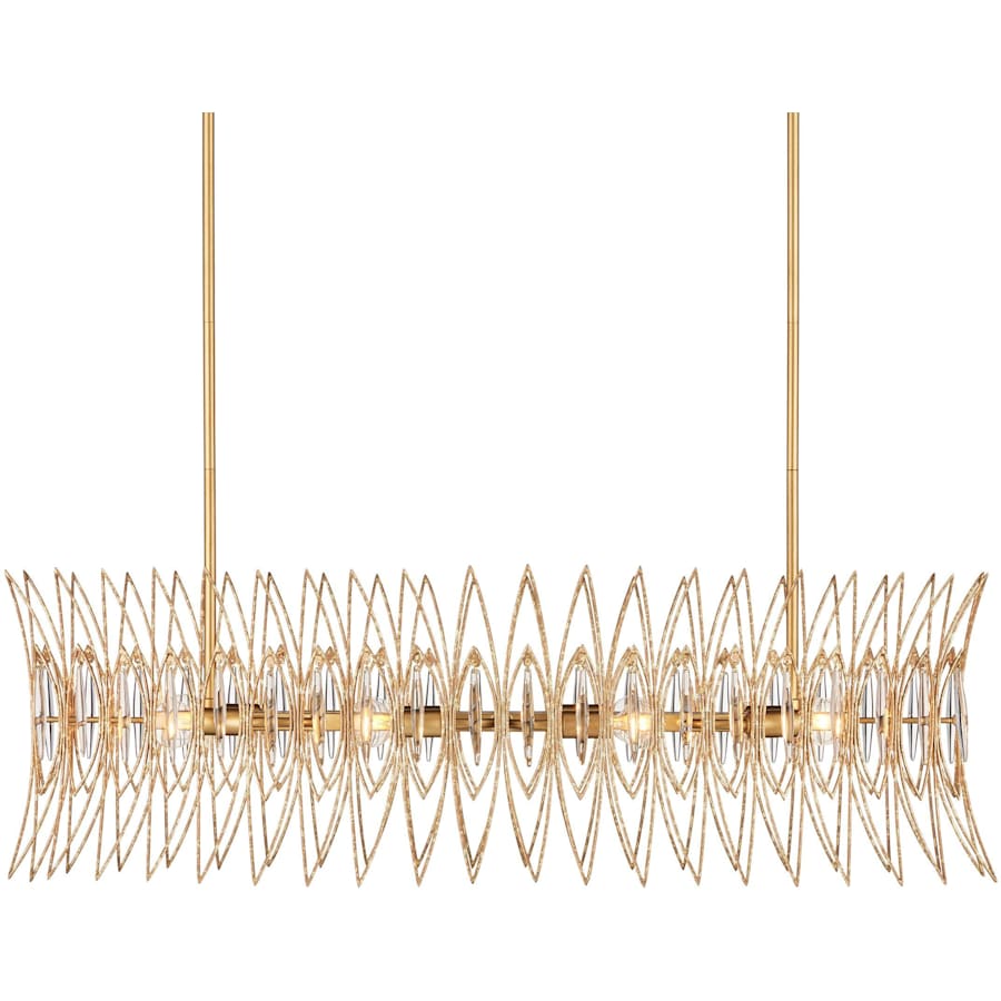 Currey and Company Marquise 8 Light 40" Wide Wrought Iron Chandelier