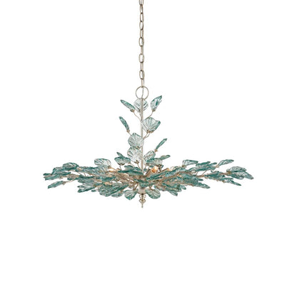 Currey and Company Baobab 8 Light 36" Wide Wrought Iron Chandelier