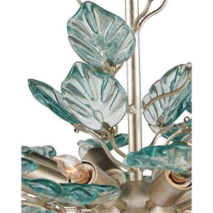 Currey and Company Baobab 8 Light 36" Wide Wrought Iron Chandelier