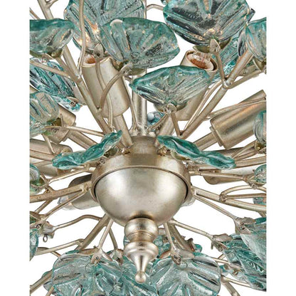 Currey and Company Baobab 8 Light 36" Wide Wrought Iron Chandelier
