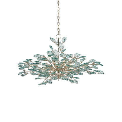 Currey and Company Baobab 8 Light 36" Wide Wrought Iron Chandelier