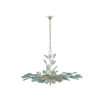 Currey and Company Baobab 8 Light 36" Wide Wrought Iron Chandelier