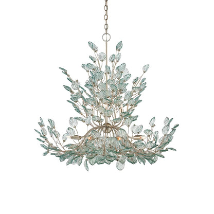 Currey and Company Baobab 12 Light 41" Wide Wrought Iron Chandelier