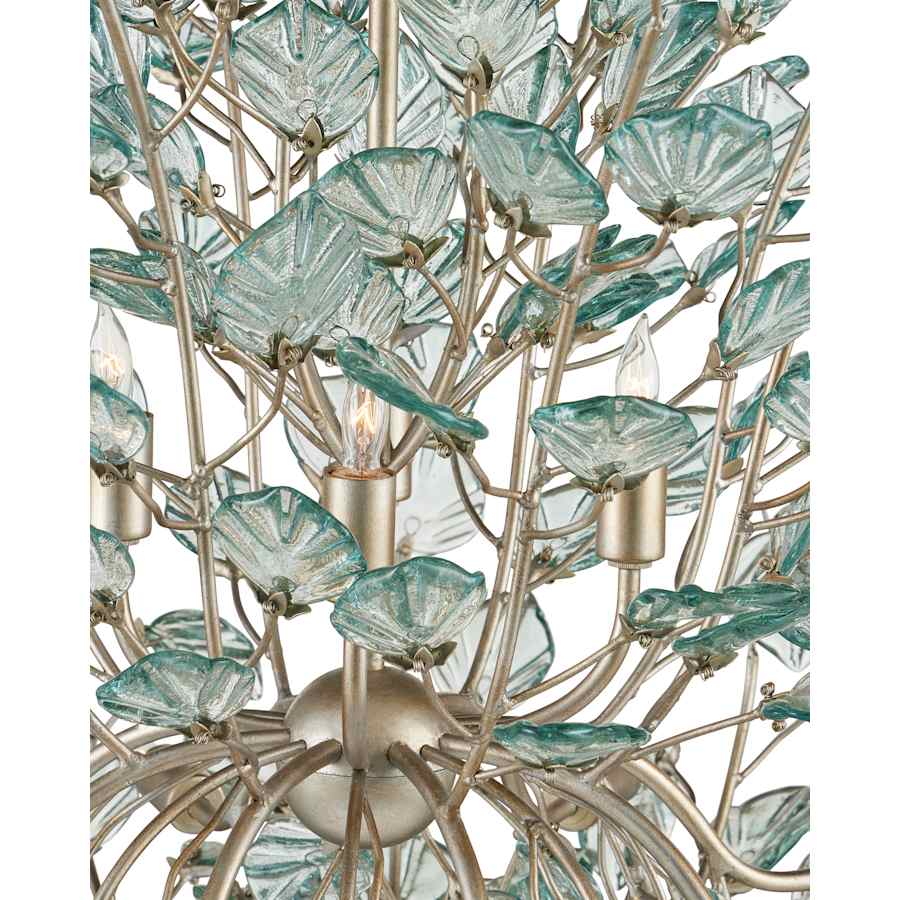 Currey and Company Baobab 12 Light 41" Wide Wrought Iron Chandelier