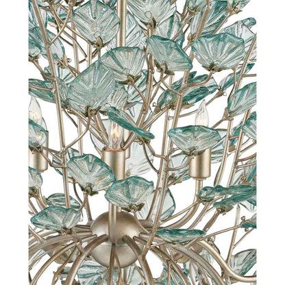 Currey and Company Baobab 12 Light 41" Wide Wrought Iron Chandelier