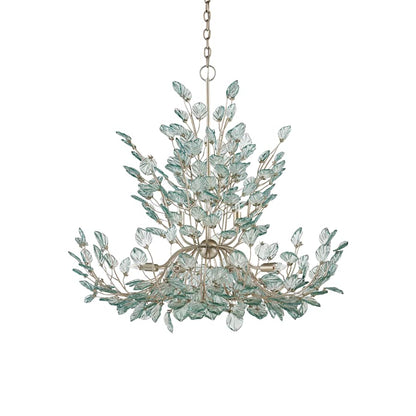 Currey and Company Baobab 12 Light 41" Wide Wrought Iron Chandelier