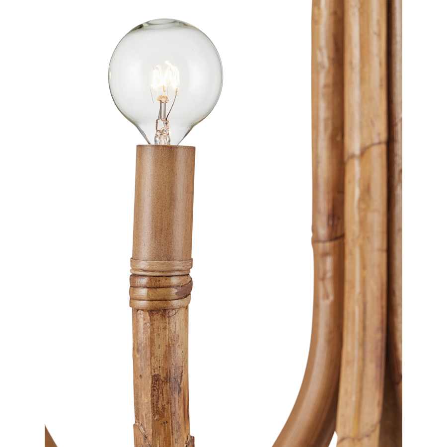 Currey and Company Samsara 6 Light 32" Wide Candle Style Chandelier