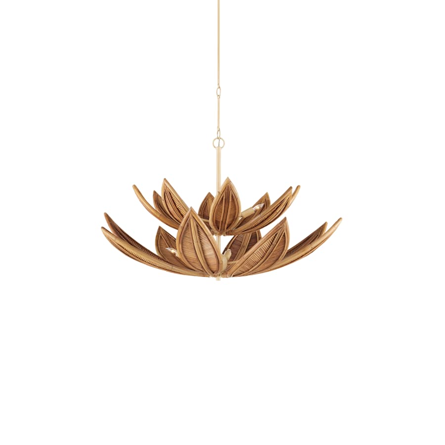 Currey and Company Cubana 8 Light 41" Wide Chandelier