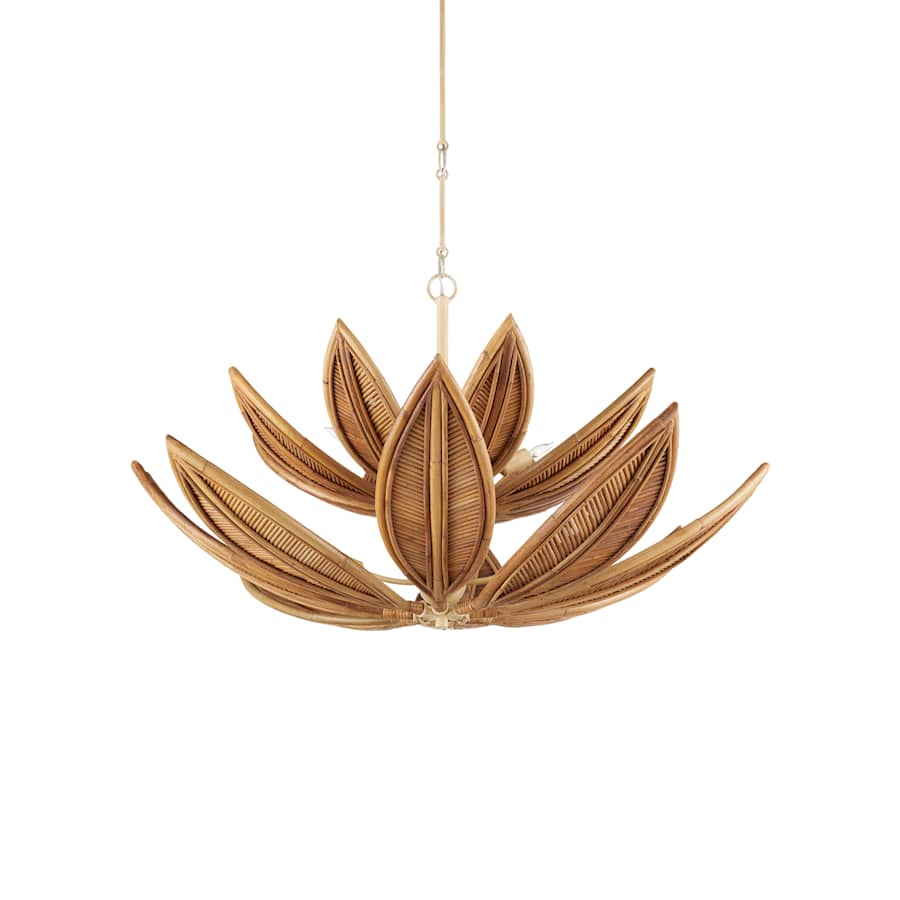 Currey and Company Cubana 8 Light 41" Wide Chandelier