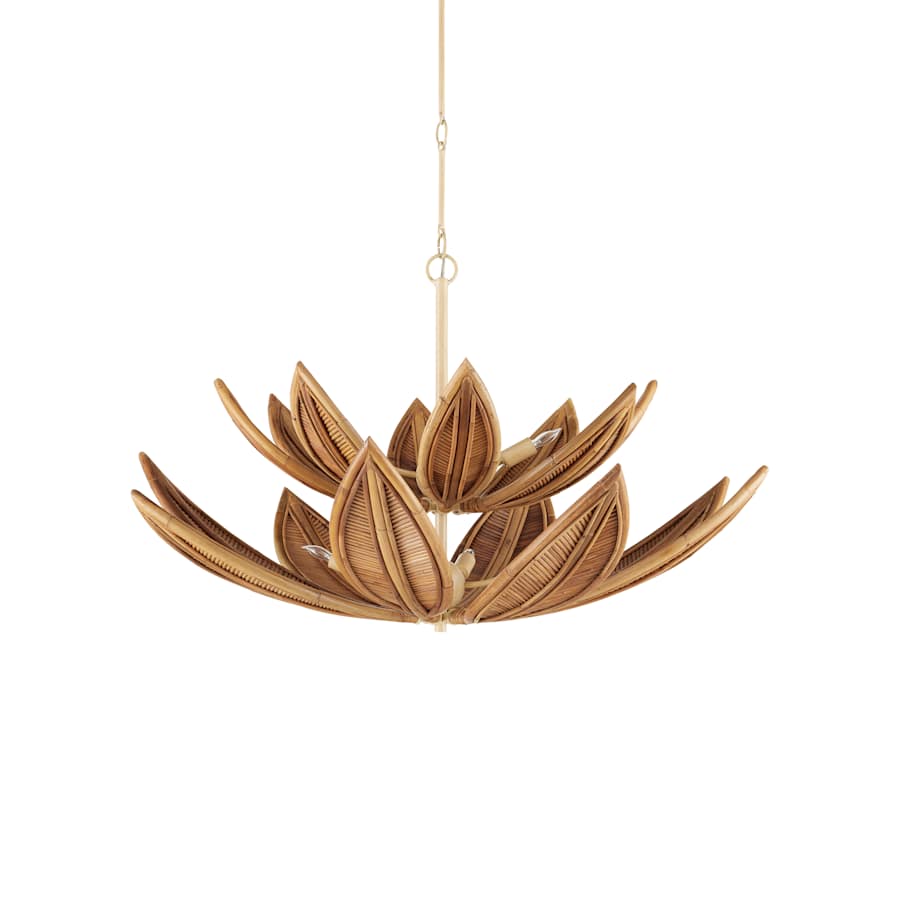 Currey and Company Cubana 8 Light 41" Wide Chandelier