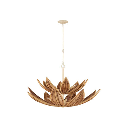 Currey and Company Cubana 8 Light 41" Wide Chandelier