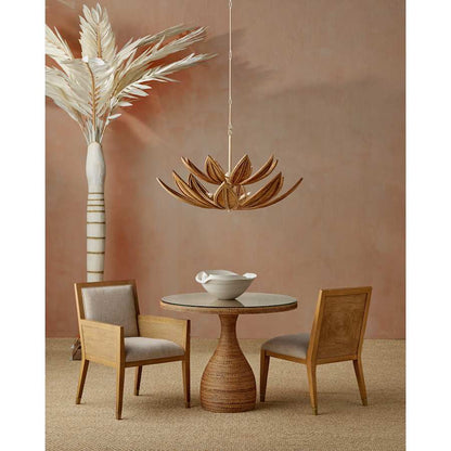 Currey and Company Cubana 8 Light 41" Wide Chandelier