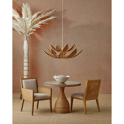 Currey and Company Cubana 8 Light 41" Wide Chandelier