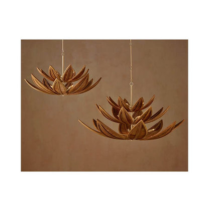 Currey and Company Cubana 8 Light 41" Wide Chandelier