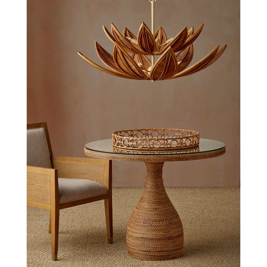Currey and Company Cubana 8 Light 41" Wide Chandelier