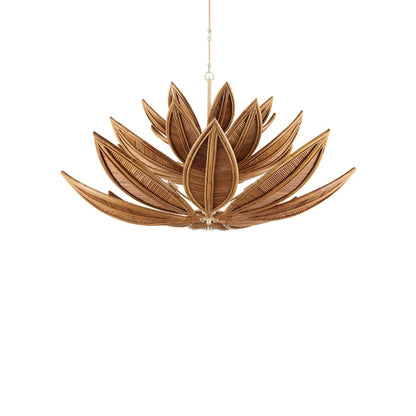 Currey and Company Cubana 12 Light 57" Wide Chandelier