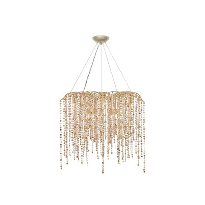 Currey and Company Kealia 10 Light 36" Wide Chandelier