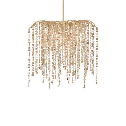 Currey and Company Kealia 7 Light 25" Wide Chandelier