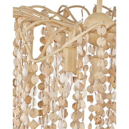 Currey and Company Kealia 7 Light 25" Wide Chandelier