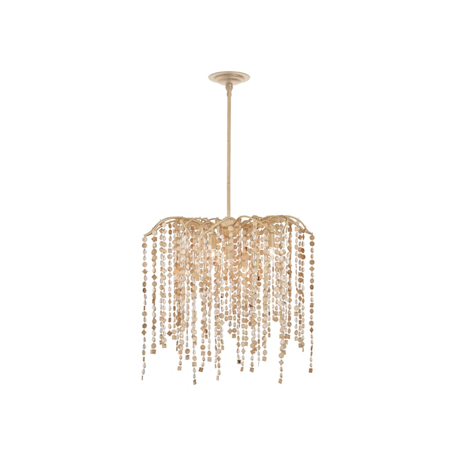 Currey and Company Kealia 7 Light 25" Wide Chandelier