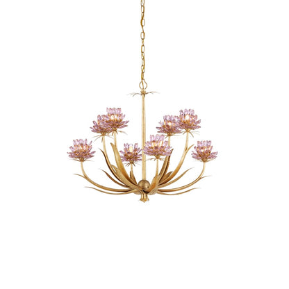 Currey and Company Marilee 8 Light 30" Wide LED Crystal Chandelier