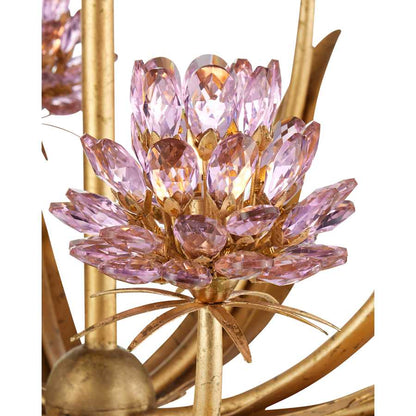 Currey and Company Marilee 8 Light 30" Wide LED Crystal Chandelier