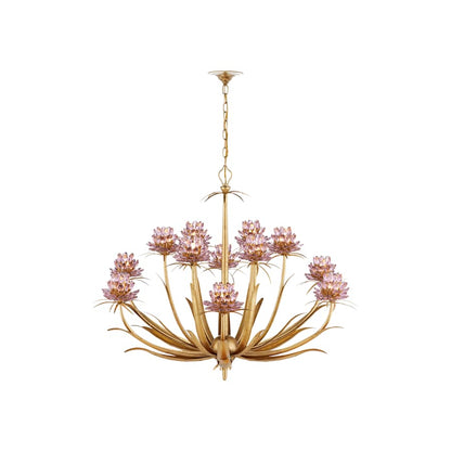 Currey and Company Marilee 12 Light 44" Wide LED Crystal Chandelier