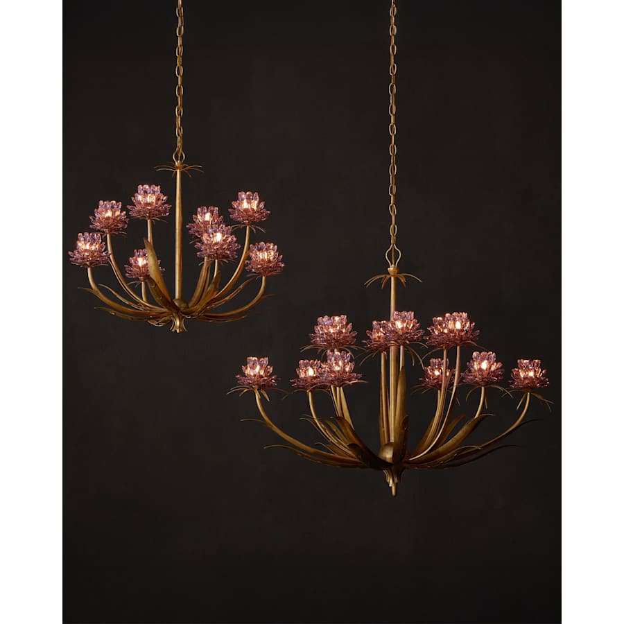 Currey and Company Marilee 12 Light 44" Wide LED Crystal Chandelier