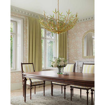 Currey and Company Babylon 8 Light 44" Wide Wrought Iron Chandelier