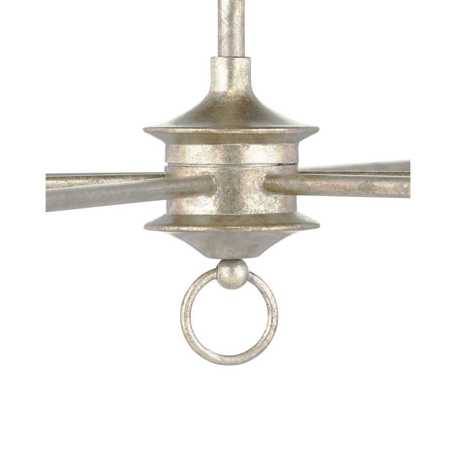 Currey and Company Nottaway 9 Light 45" Wide Wrought Iron Candle Style Chandelier