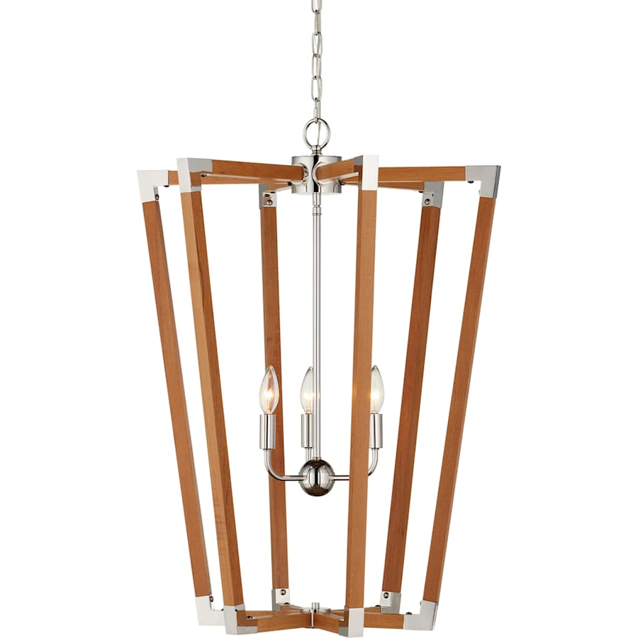 Currey and Company Boyd 3 Light 24" Wide Taper Candle Pendant