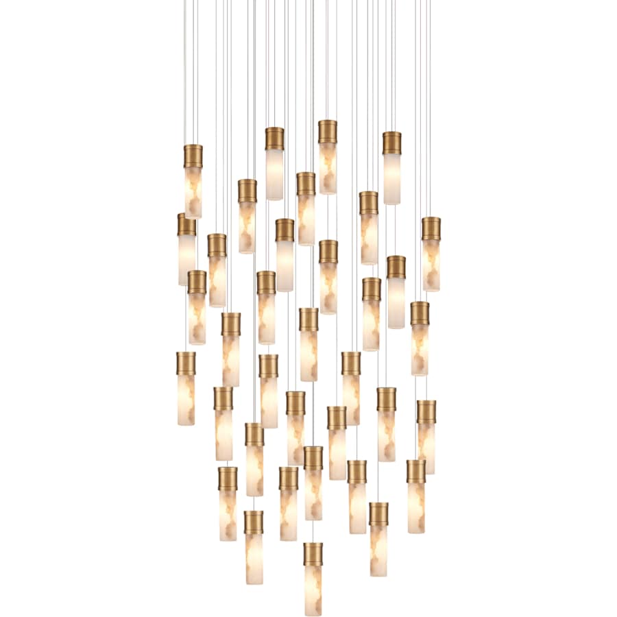 Currey and Company Cannula 36 Light 33" Wide Multi Light Pendant