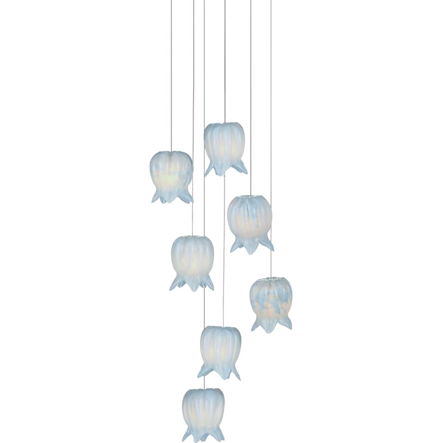 Currey and Company Polpo 7 Light 13" Wide Multi Light Pendant
