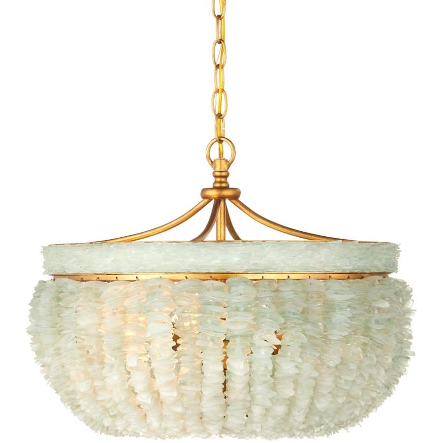 Currey and Company Bayou 3 Light 19" Wide Chandelier