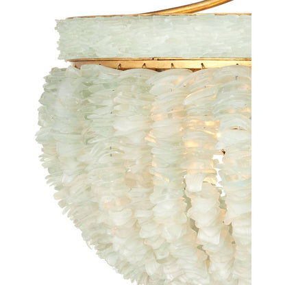 Currey and Company Bayou 3 Light 19" Wide Chandelier
