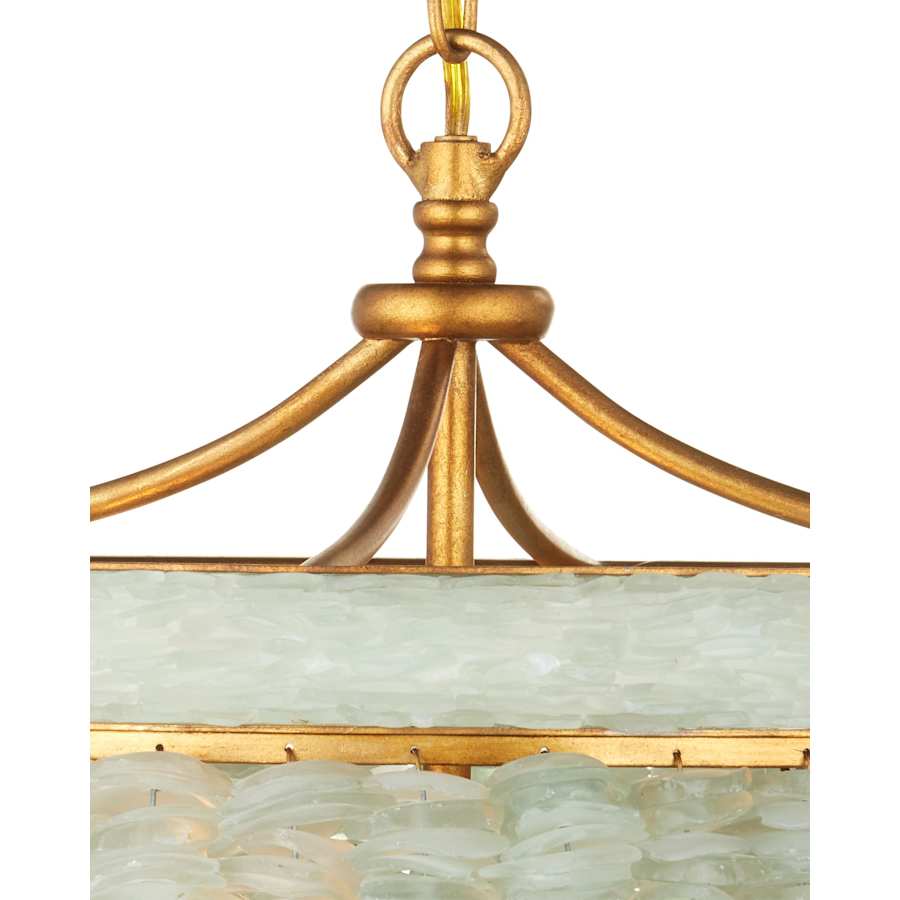 Currey and Company Bayou 3 Light 19" Wide Chandelier